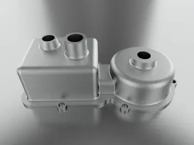 Gearbox cover Free 3D model