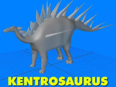 Kentrosaurus Dinosaur 3D model