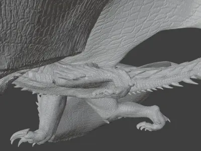 Gore Magala - Monster Hunter Wilds 3D print model