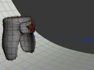 Russian Fur Hat 3D model