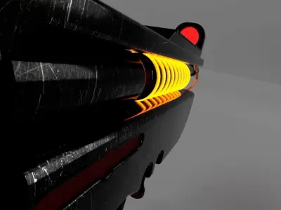 Free Sci-Fi Weapon Free low-poly 3D model