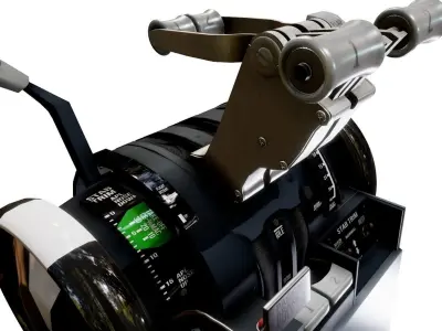 B737 Throttle 3D model