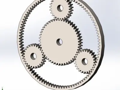 Planetry Gears Free 3D model