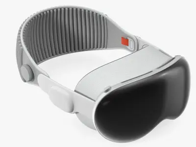 Mixed Reality Headset Apple Vision Pro 3D model