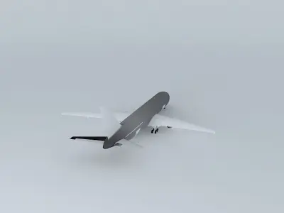 Template  Boeing 767 300F Free 3D model