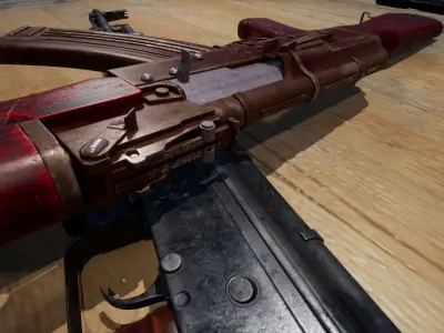 AAA AKM Game Ready PBR Low-poly 3D model