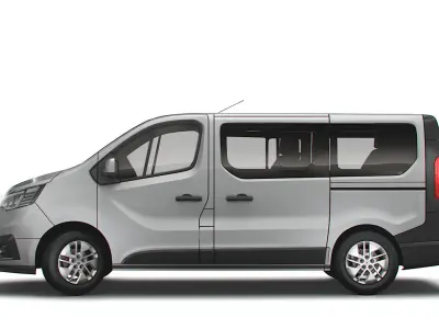 Renault Trafic Minibus 2021 3D model