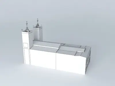 Church of St Francis of Paula 3D model
