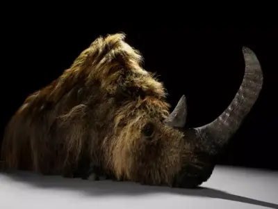 The Woolly Rhino Free low-poly 3D model