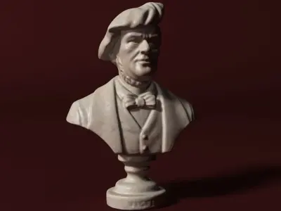 Wagner Bust 3D model