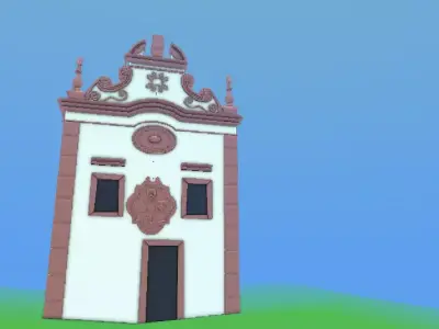 Capela da Fazenda de Braz de Pina Free 3D model