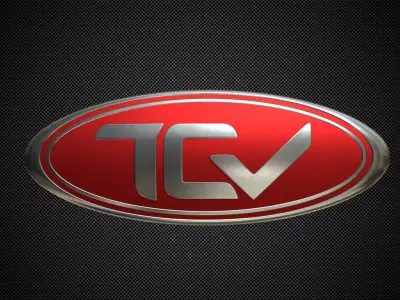 tcv logo 3D model