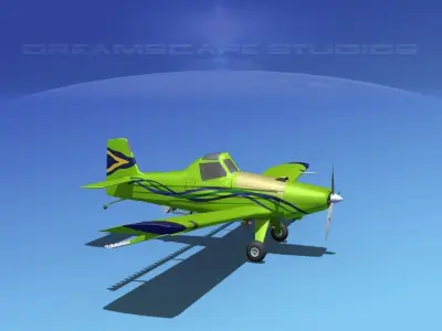 EMB-202A Ipanema V01 3D model