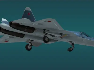  T-50 Prototype 3D model