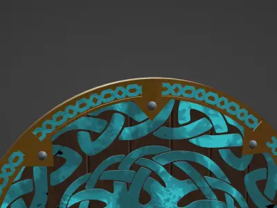 Viking Shield - Helheim 3D model
