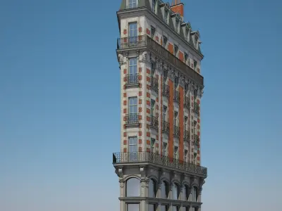 Old Building XII 3D model