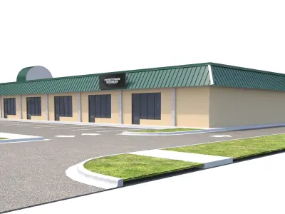 Retail-158 Retail Stores 3D model