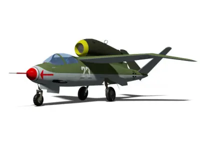 Heinkel He 162 C 3D model