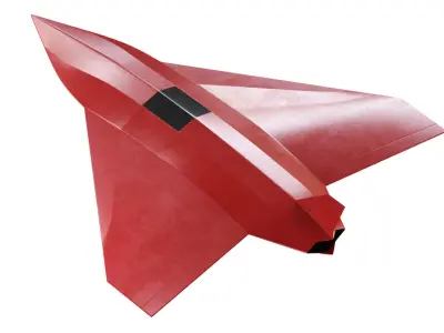 Hadid-110 kamikaze Dalahu drone 3D model