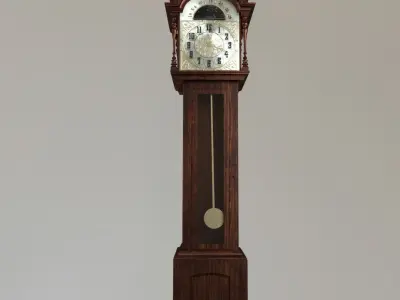 GRANDFATHER CLOCK 3D model