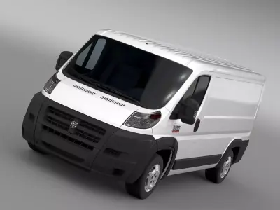 Ram Promaster Cargo 1500 LR 136WB 2015 3D model