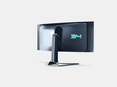 Dell Alienware AW3423DWF 3D model