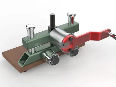 MANUAL BENDING APPARATUS Low-poly 3D model