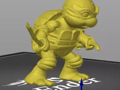 Not Ninja Turtle Free 3D print model
