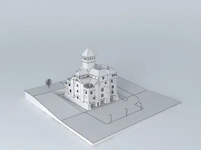 Old Castle Free 3D model