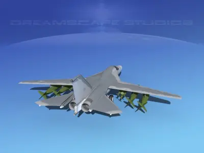General Dynamics FB-111 Aardvark V05 3D model