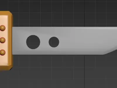 ESPADA PARA SUPER HEROE Free 3D model