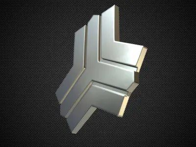 saipa logo 3D model
