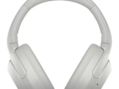 Sony Ult Wear Headphones White Low-poly 3D model