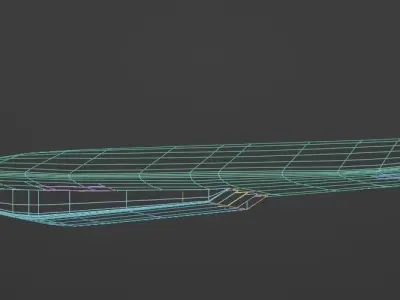 Douglas Mach 5 HSCT airliner concept Free 3D print model