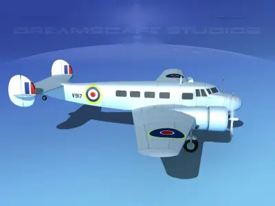Lockheed C-37 Royal Air Force 3D model