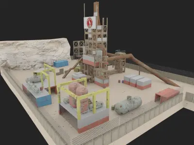 RUST FROM COD Free 3D model