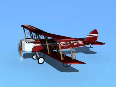 Airco DH-4 Aerial Photo 3D model