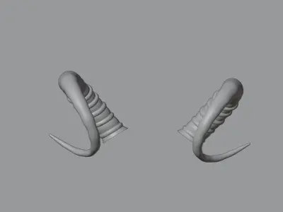 Horns 2 3D model