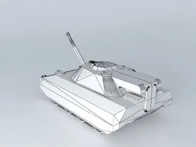 CT72G Lynx - Combat howitzer model 72 Free 3D model