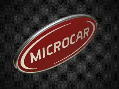 microcar logo 3D model