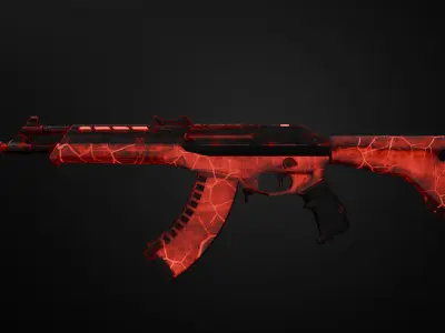 AK-Venom Phantom Low-poly 3D model