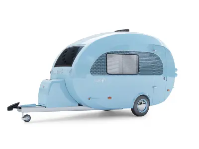 The nuCamp Barefoot Caravan 3D model