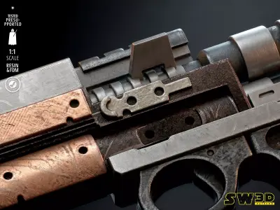 STAR WARS Hera Blaster 3D print model