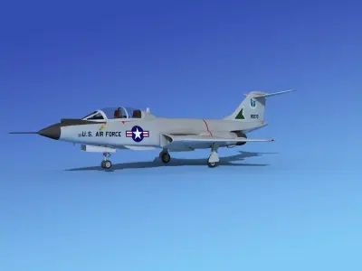 McDonnell F-101B Voodoo V05 3D model