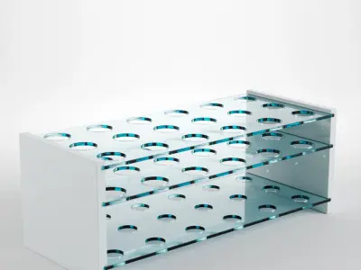 Covid-19 Test Tube Rack 3D model