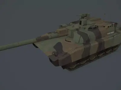 Leclerc renove Azur XLR  Low-poly 3D model