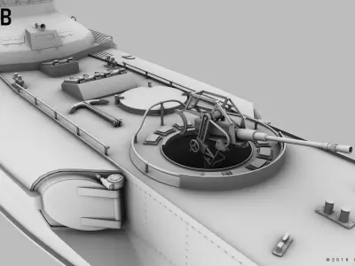 SCHNELLBOOT S38-B and S100 BUNDLE 3D model