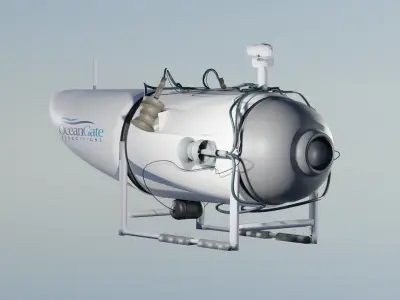 Sumergible Titan 3D 3D model