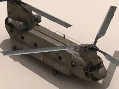 CH-47 Esercito Italiano 3D model