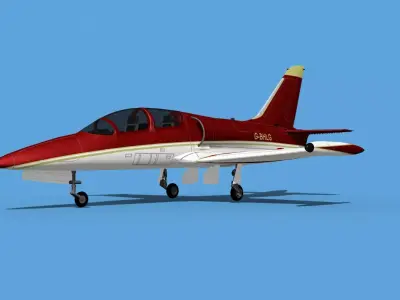 Aero Vodochody L-39C Albatross V23 3D model